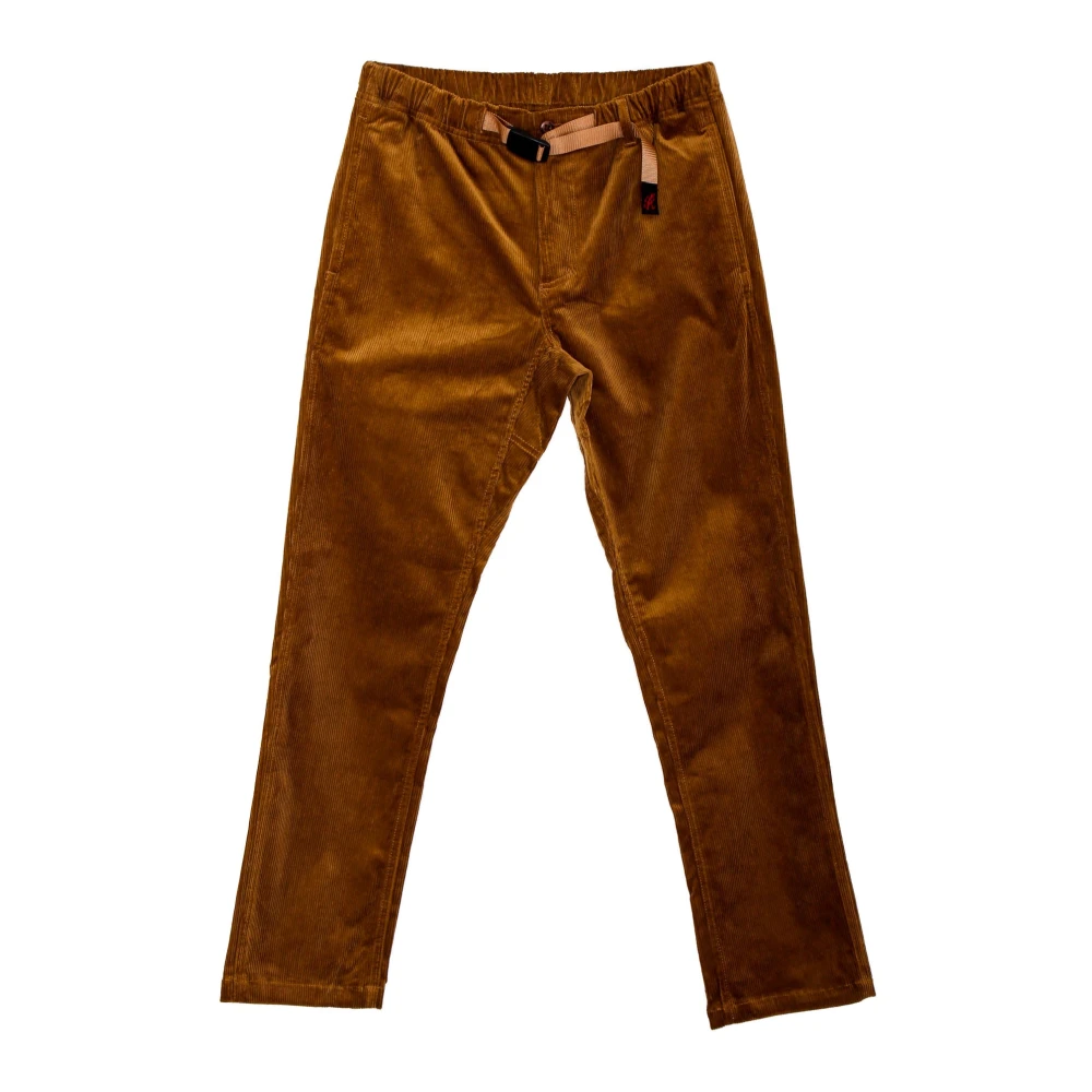 Gramicci Straight Trousers Brown Heren