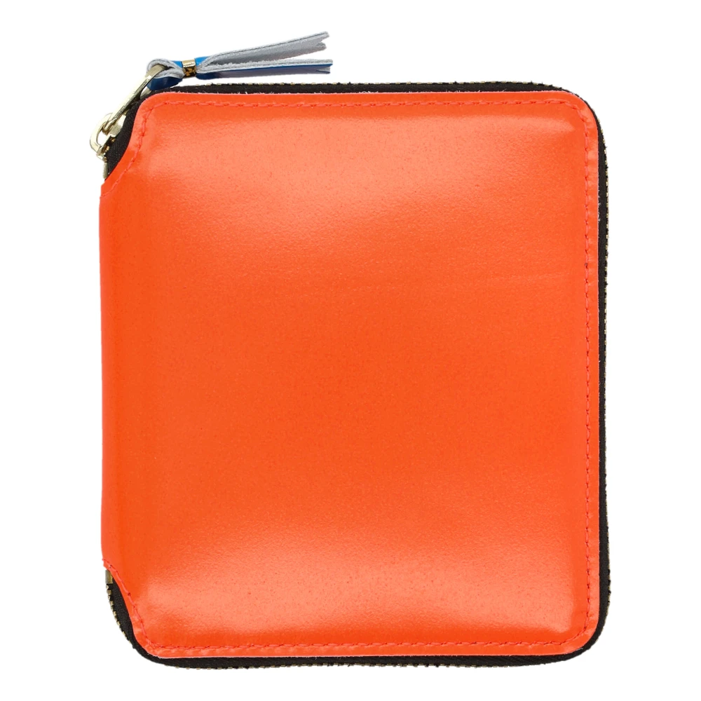 Comme des Garçons Oranje Super Fluo Ritsportemonnee Orange Unisex