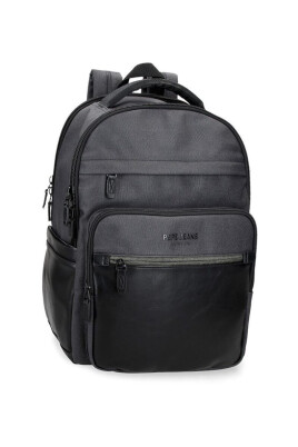 sac-a-dos-gris-avec-compartiments-pour-ordinateur-portable-et-tablette
