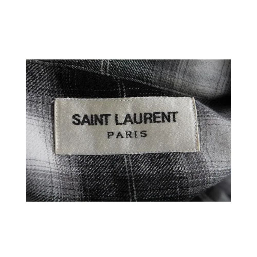 Yves Saint Laurent Vintage Pre-owned Cotton tops Multicolor Heren