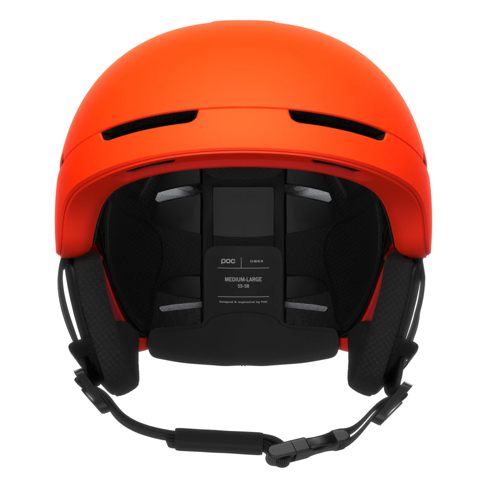 POC Fluorescent Orange Matt Obex Mips Orange Unisex