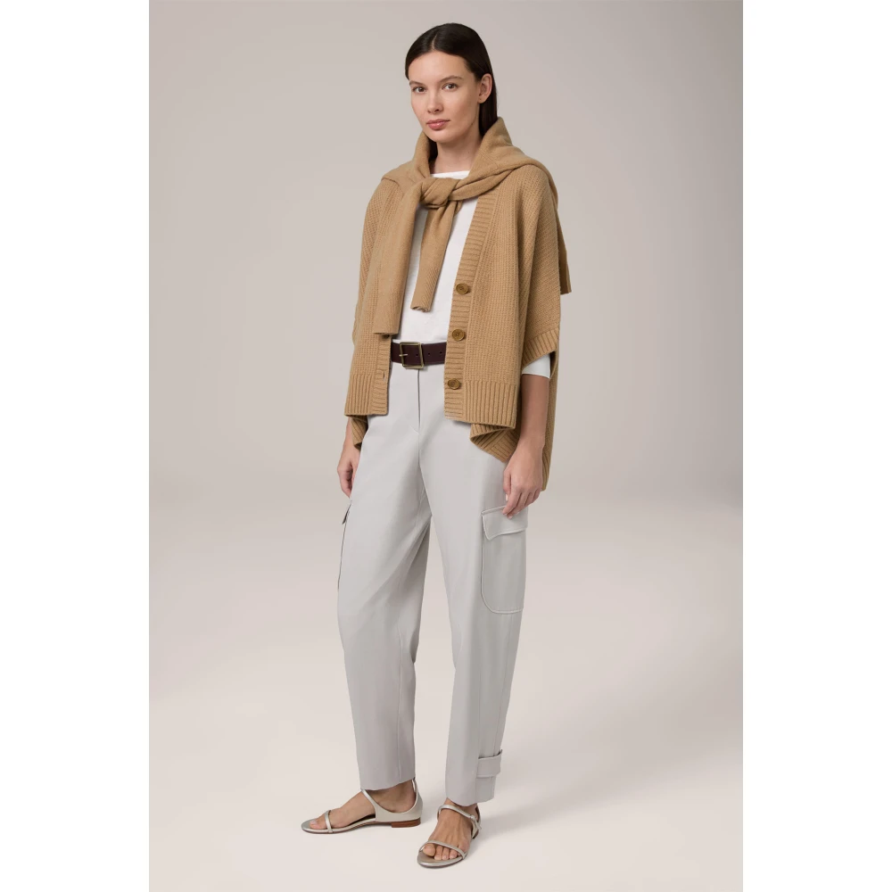 Windsor Cargobroek met regular fit Gray Dames
