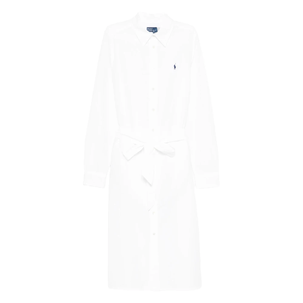 Polo Ralph Lauren White Dresses - Female - Shirt Dresses - 3XS - Dresses