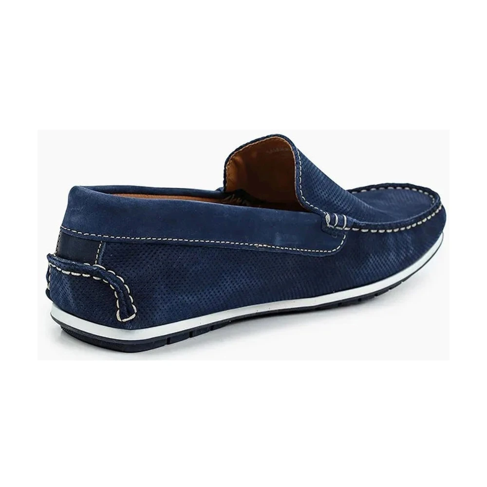 Salamander Loafers Blue Heren