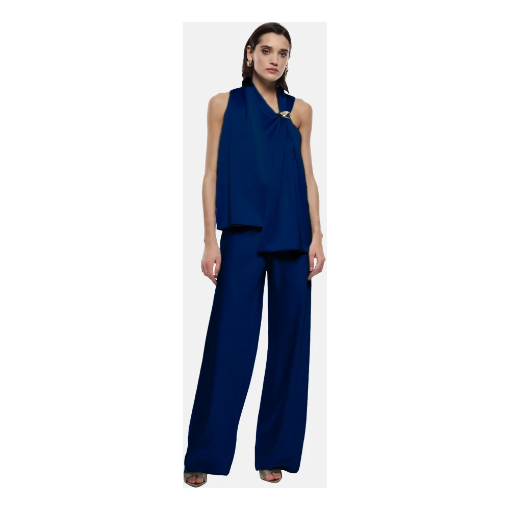 Imperial Stijlvolle Herenbroek Blue Dames