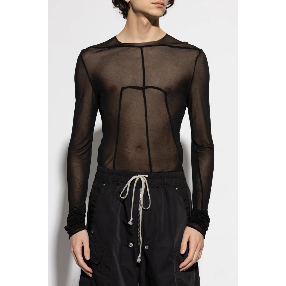 Rick Owens Edfu Top Black Heren