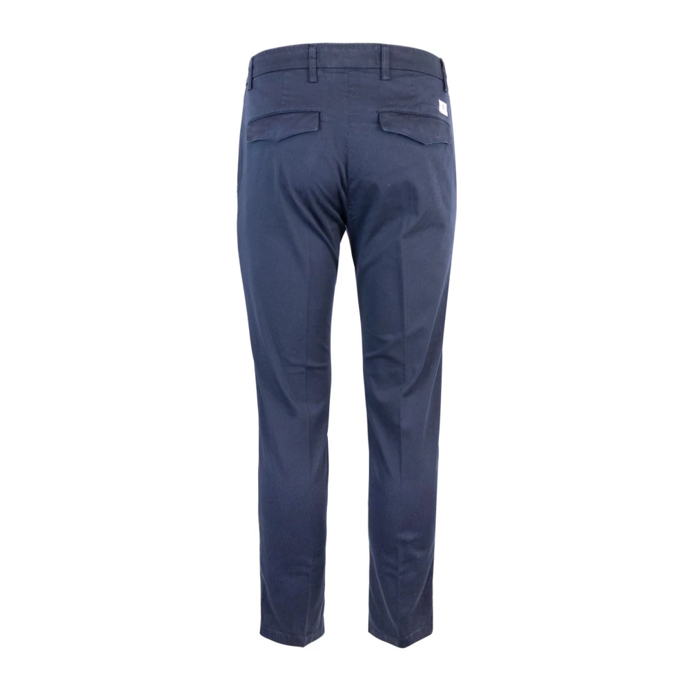 Department Five Blauwe Slim Fit Chino Broek Blue Heren