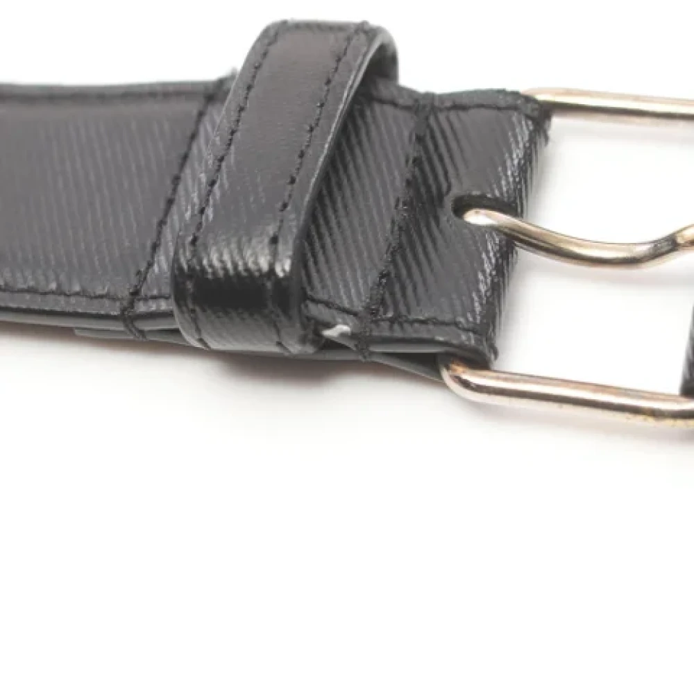 Givenchy Pre-owned Leather belts Black Heren