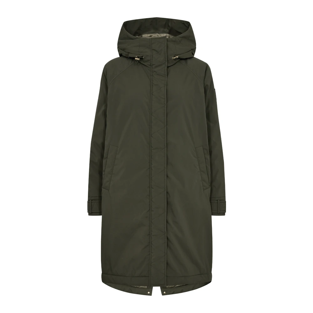 MOS MOSH Bos Nacht Parka Jas Green Dames