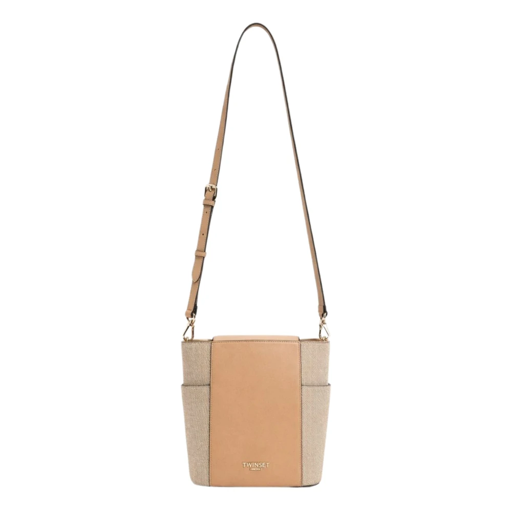 Twinset Women's Beige Secchiello Bucket Bag