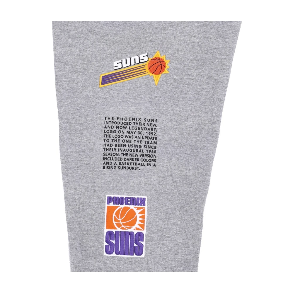 Mitchell & Ness NBA Team Origins Fleece Broek Gray Heren