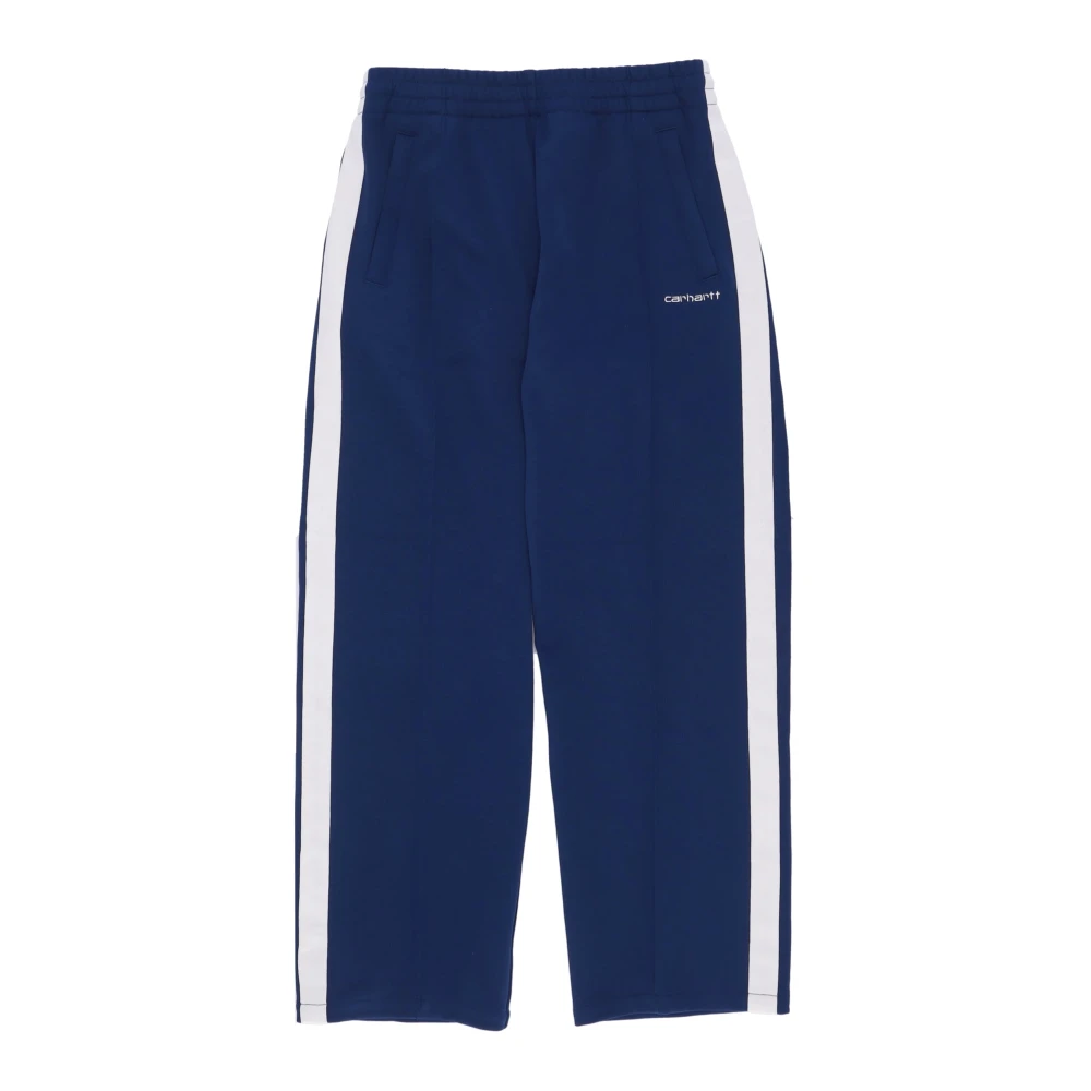 Carhartt WIP Lichtgewicht trainingsbroek met zijzakken Blue Heren