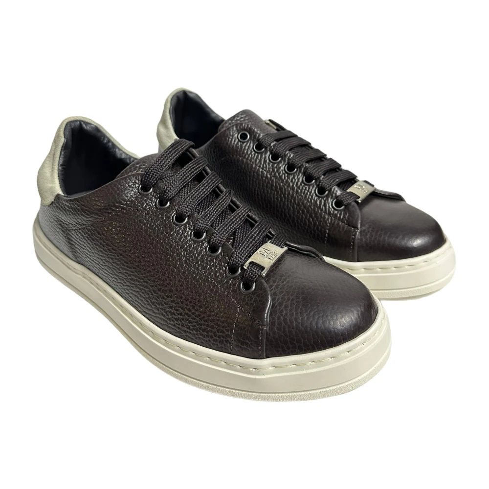 Marechiaro 1962 Bruine Suède Hak Sneaker Brown Heren