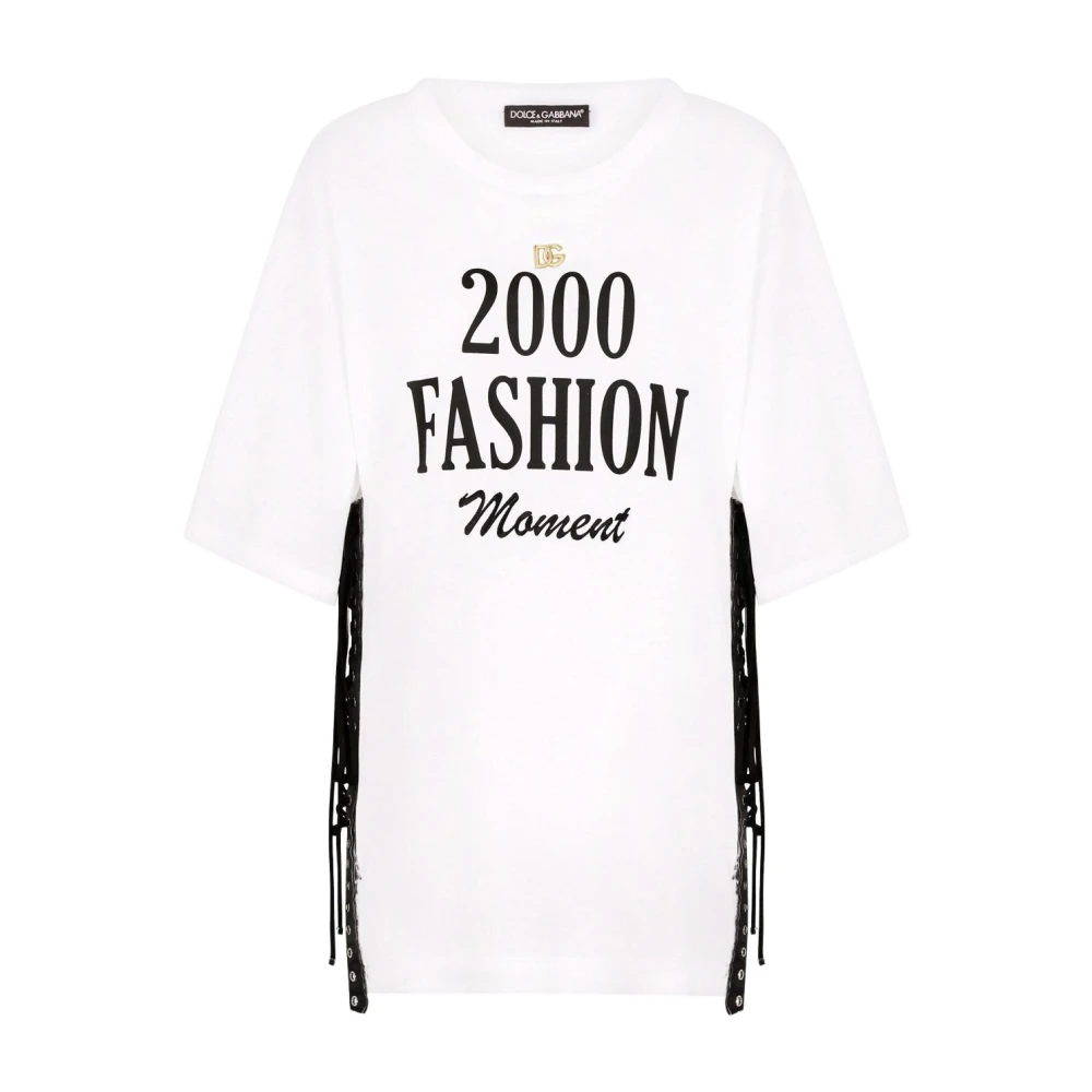 Dolce & Gabbana Fashion 2000 Wit T-shirt White Dames