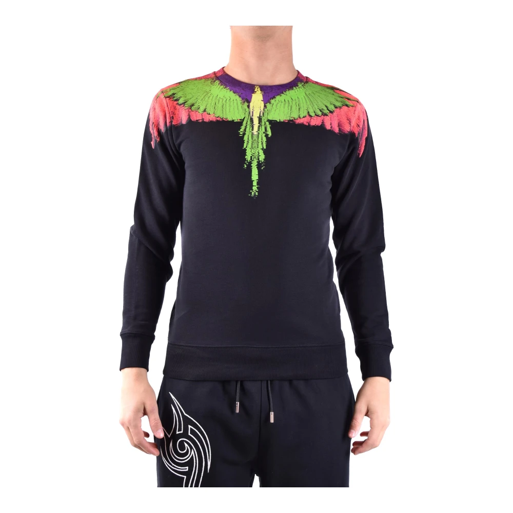 Marcelo Burlon Black Training Shirt - Male - Sweatshirts - 3XS - Sweatshirts & Hoodies