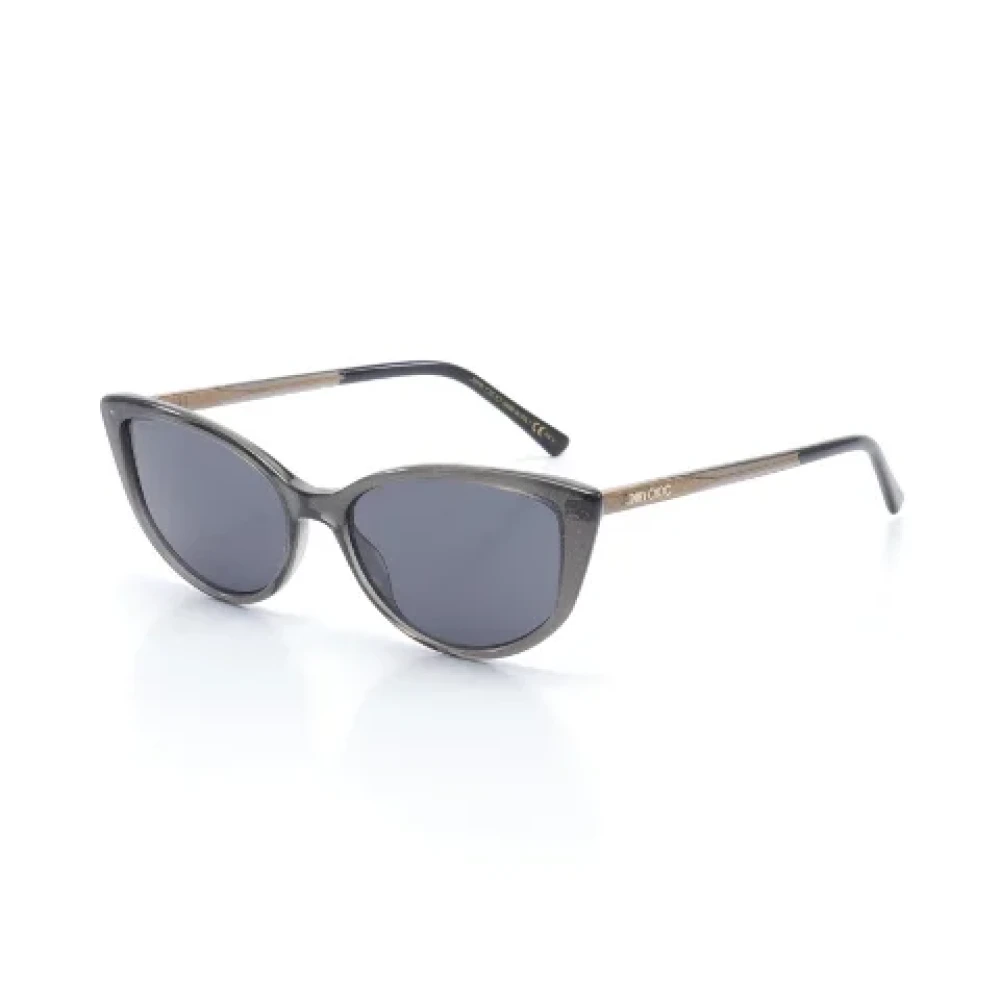 Jimmy Choo Pre-owned Plastic sunglasses Black Dames