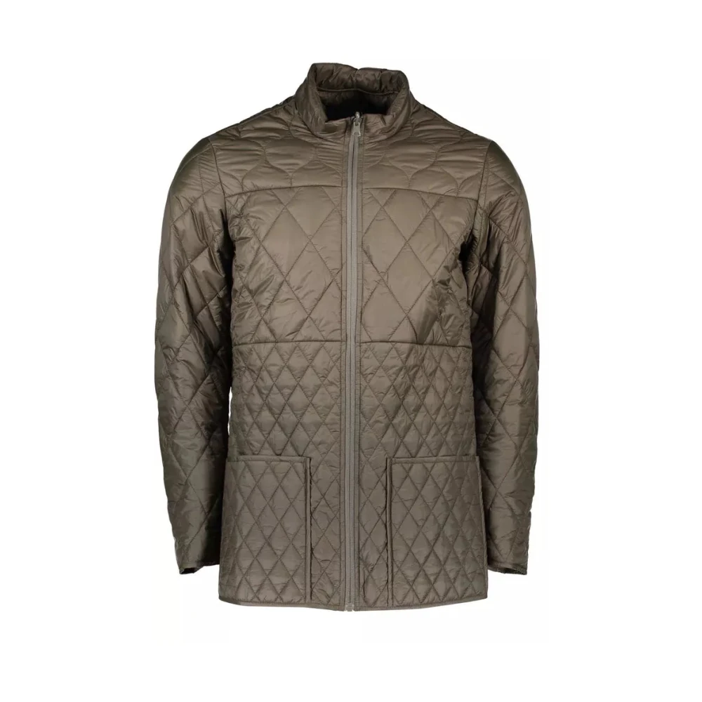 Guess Moderne luxe bruine katoenen jas Brown Heren
