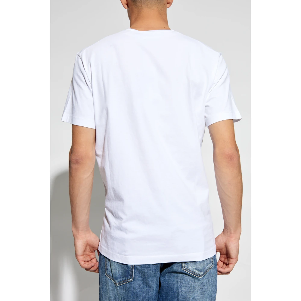 Dsquared2 Bedrukt T-shirt White Heren
