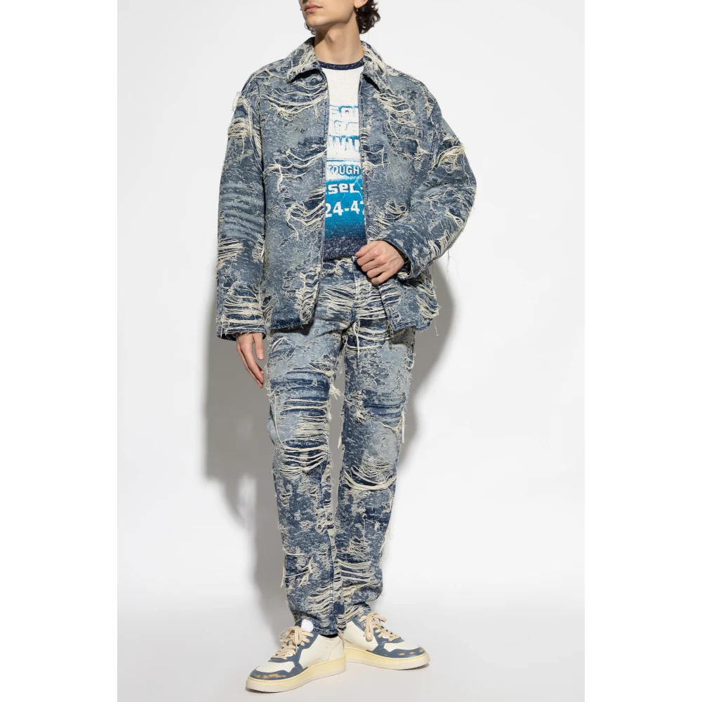 Diesel Jas D-Ivar-Fsg1 Blue Heren