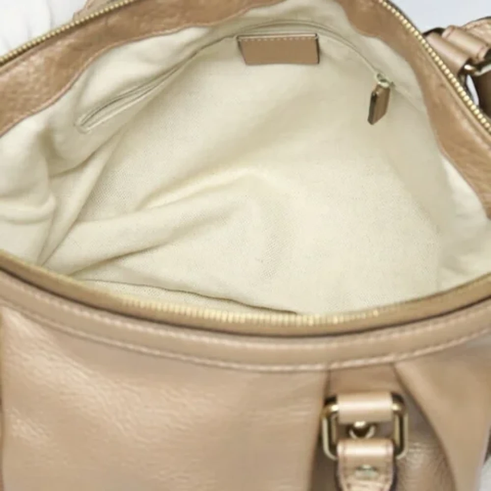 Gucci Vintage Pre-owned Leather shoulder-bags Pink Dames