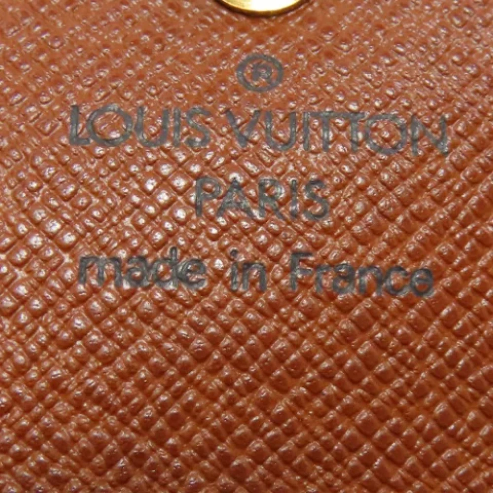 Louis Vuitton Vintage Pre-owned Canvas wallets Brown Dames