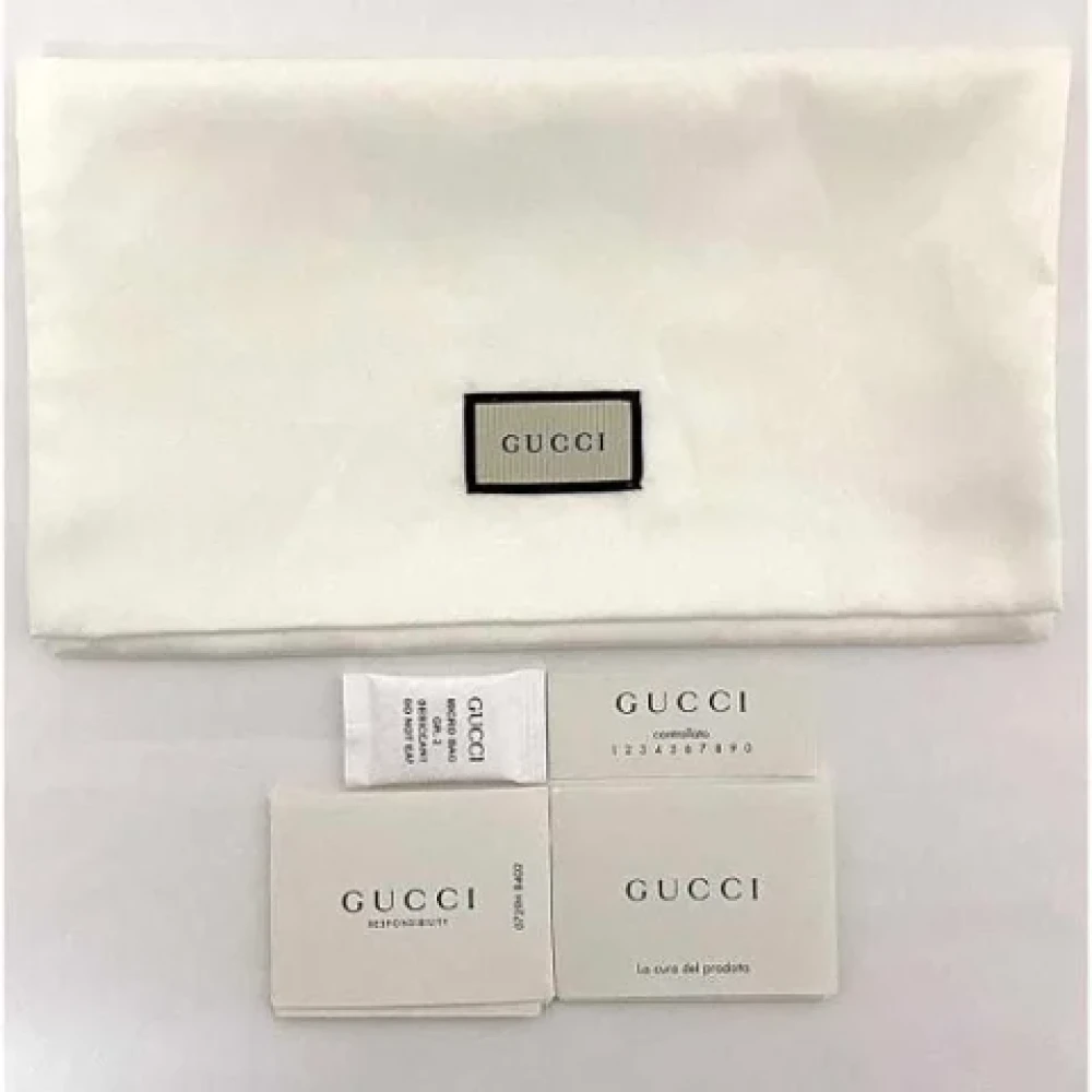 Gucci Vintage Pre-owned Leather wallets Black Dames
