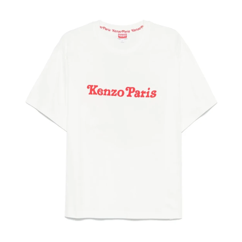 Kenzo Men's White Stylish Cotton T-Shirt For