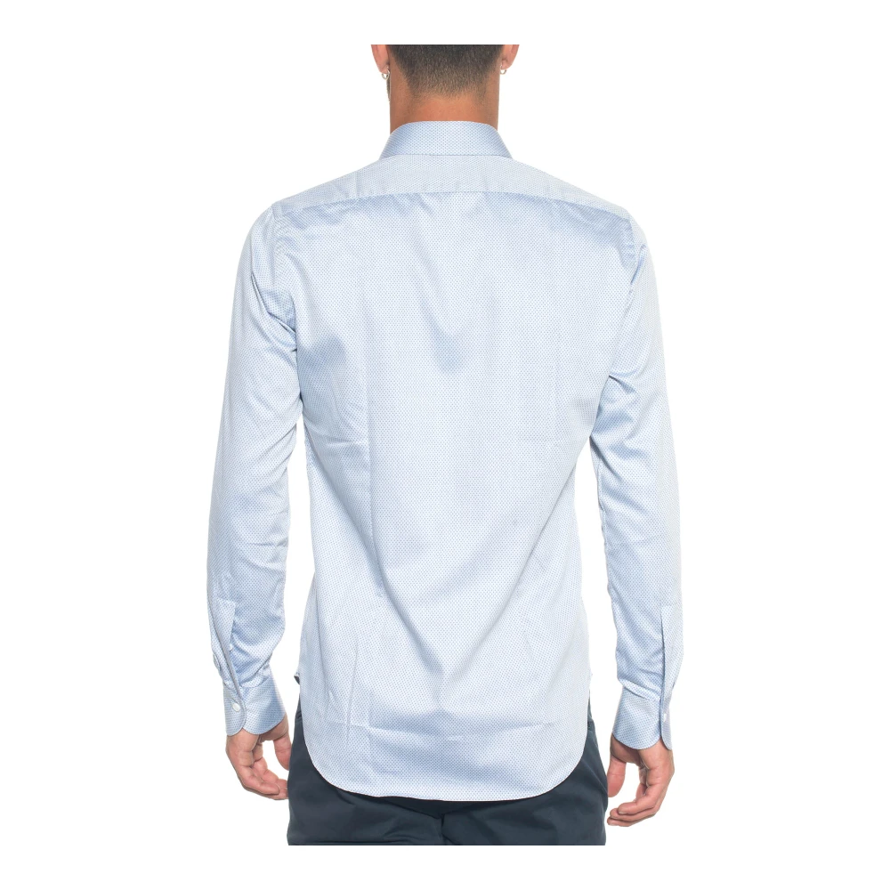 Càrrel Italiaanse Check Overhemd Blue Heren