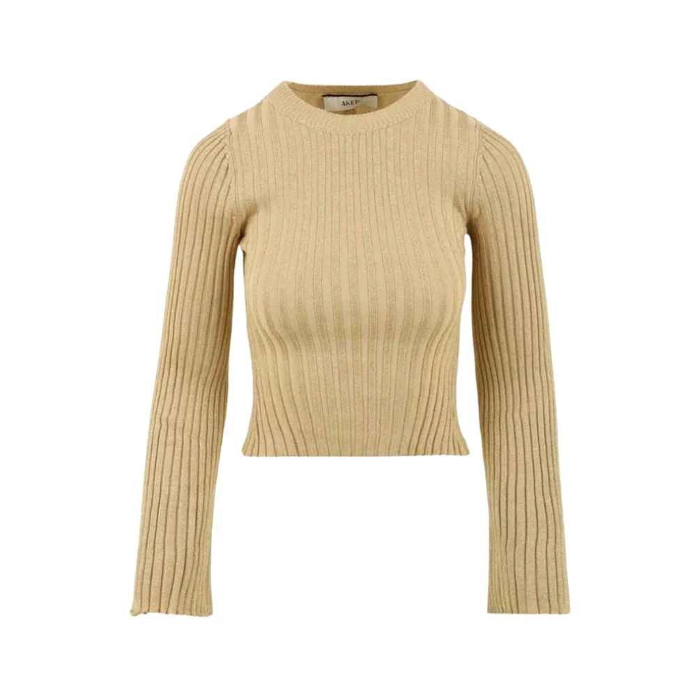 Knitwear > Round-neck Knitwear - - Akep - Modalova