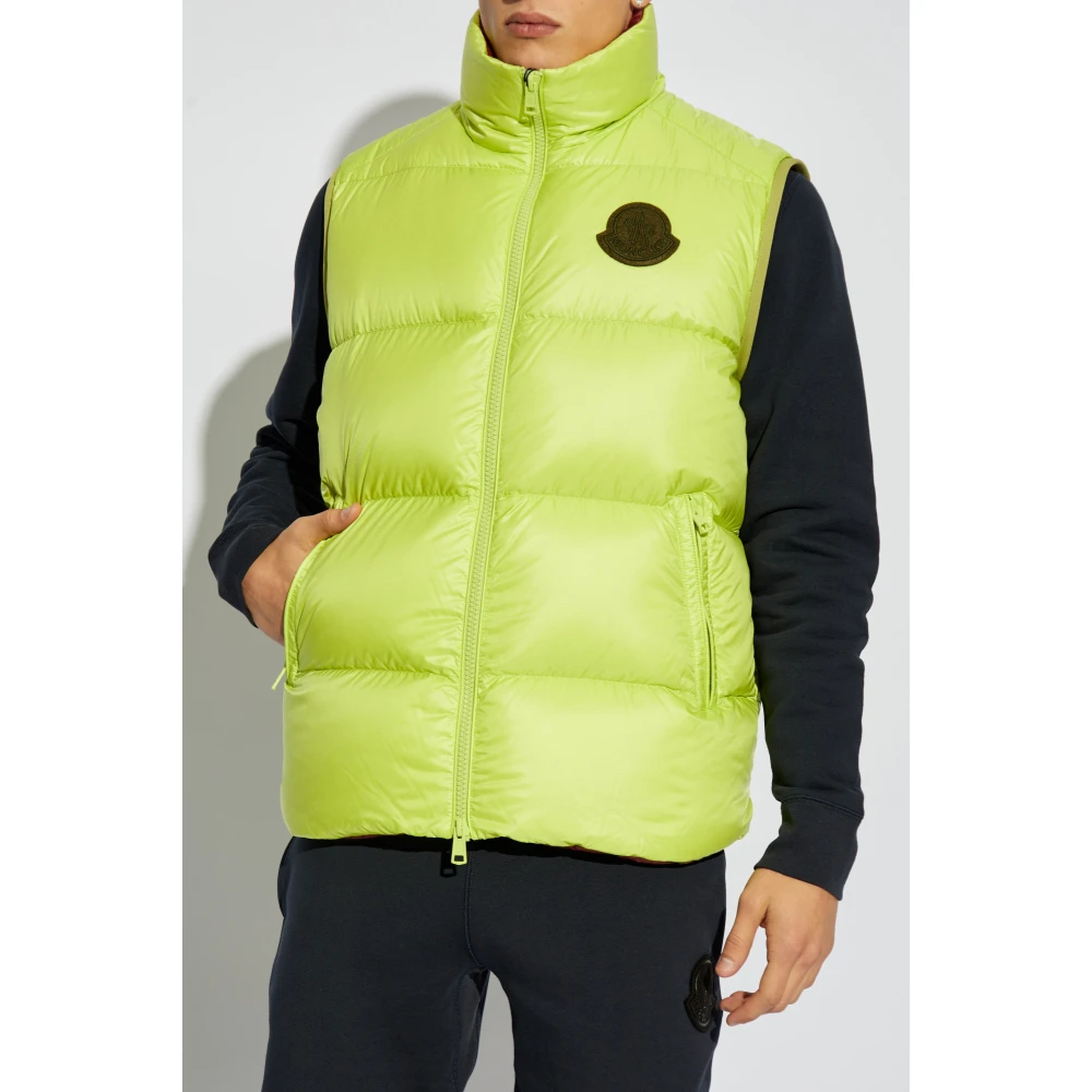 Moncler Donsvest Yellow Heren
