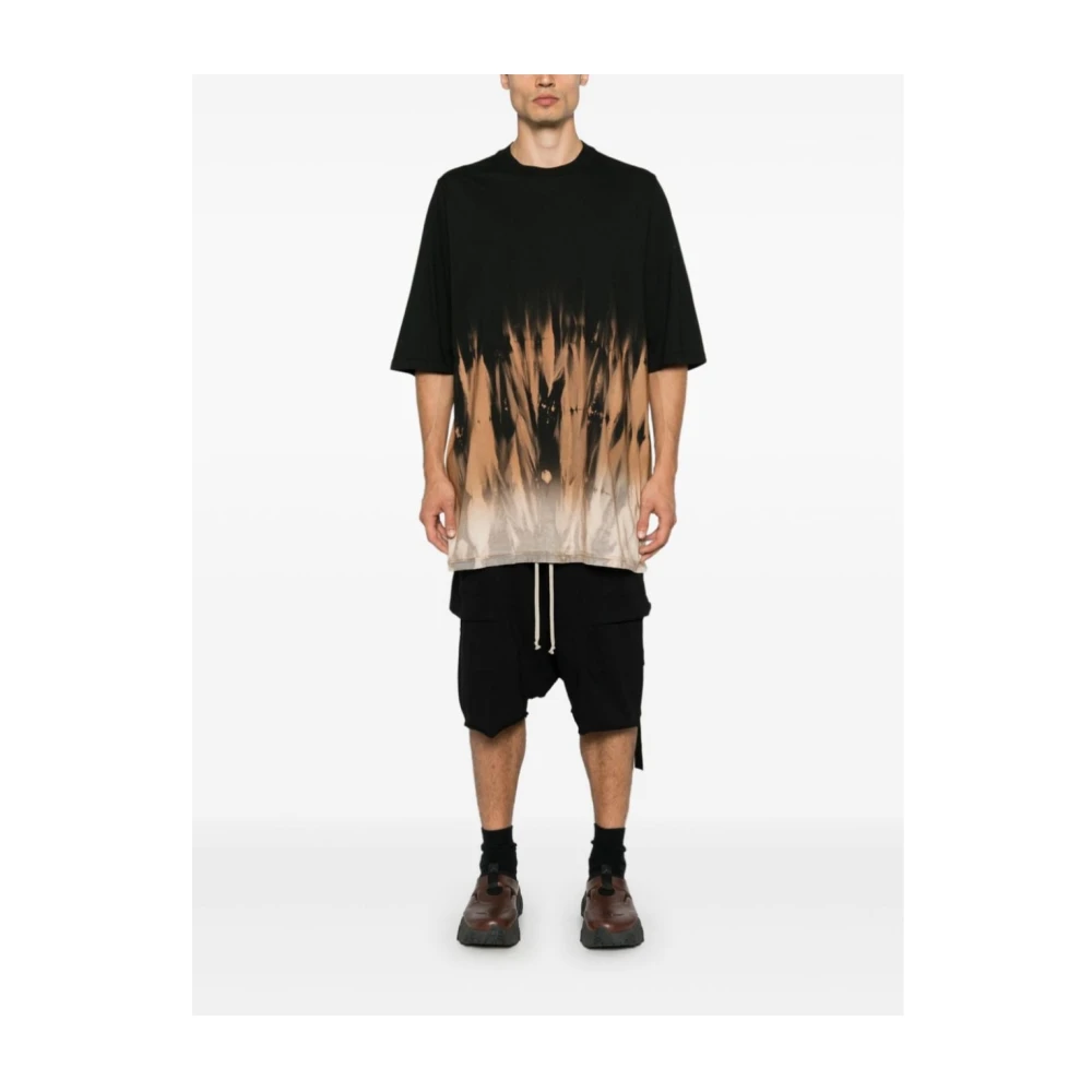 Rick Owens Jumbo SS T-shirt voor mannen Black Heren