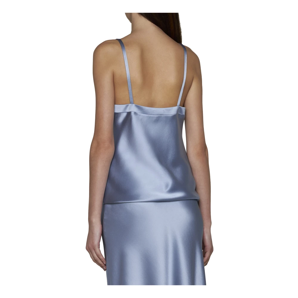 Blanca Vita Elegante Witte Top Blue Dames
