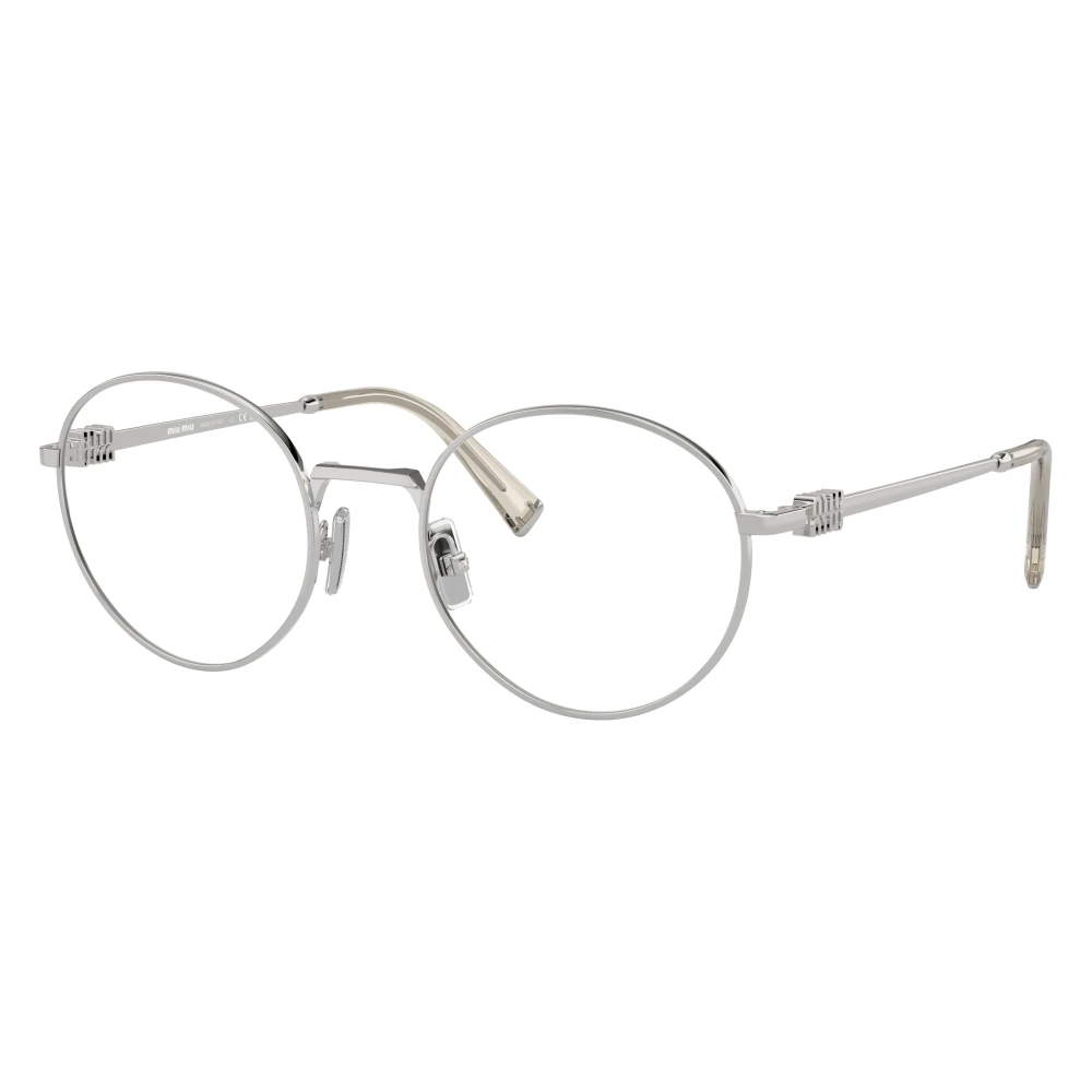Miu Miu Unisex Gray Glasses, 52 Mm, 0Mu 52Xv