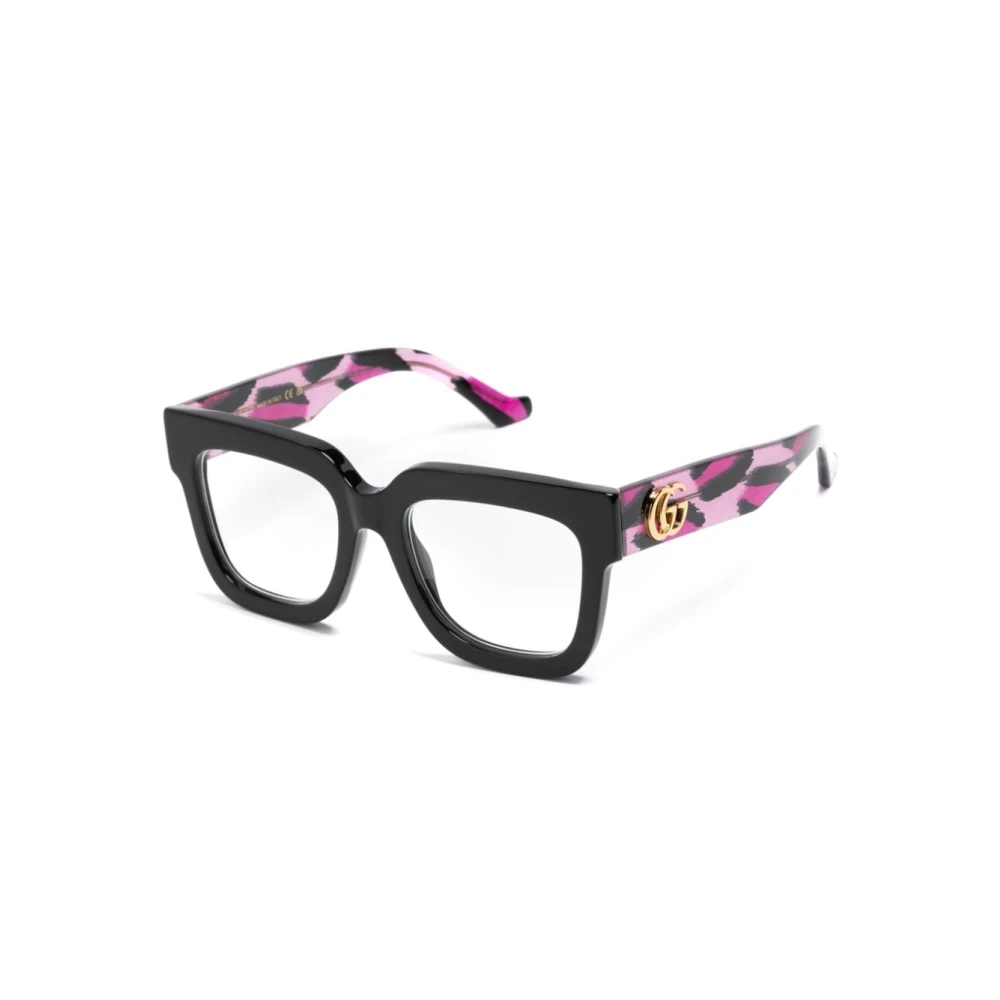 Gucci Stijlvolle zwarte montuur zonnebril Black Unisex
