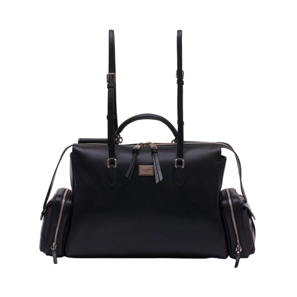 Dolce & Gabbana Women's Black Borsaspalla Tracolla Travel Bag - Weekend Bags - One Size - Bags