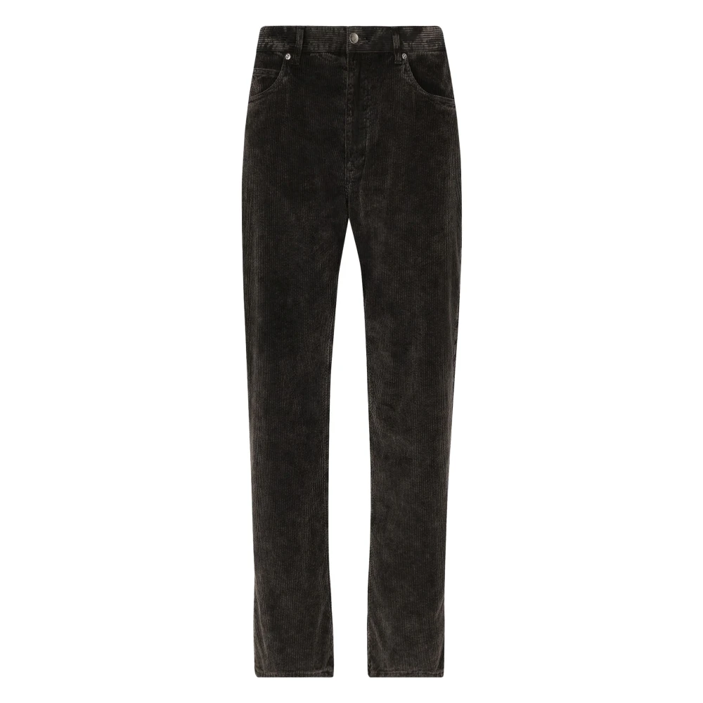 Dolce & Gabbana Zwarte Broek Black Heren