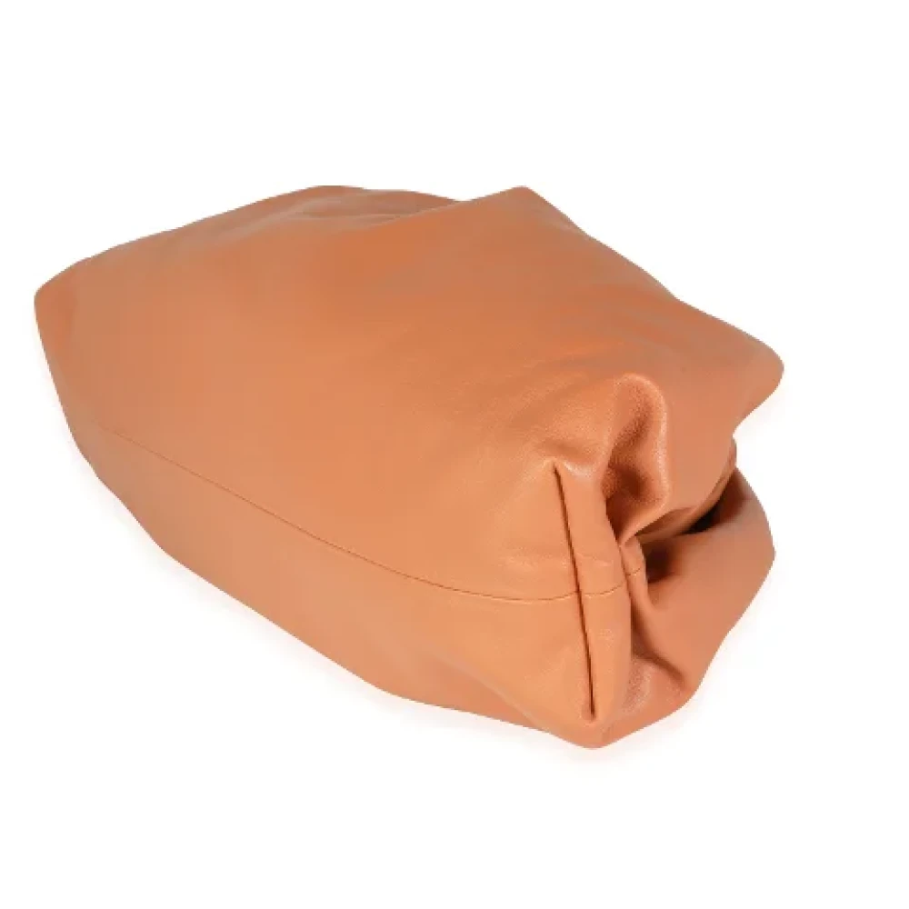 Bottega Veneta Vintage Pre-owned Leather pouches Orange Dames