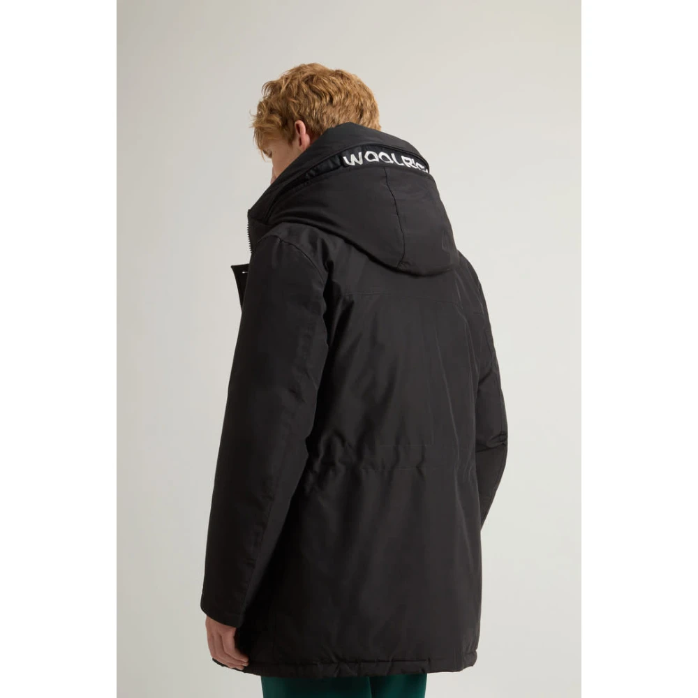 Woolrich Arctic Parka Zwart Mannen Winterjas Black Heren