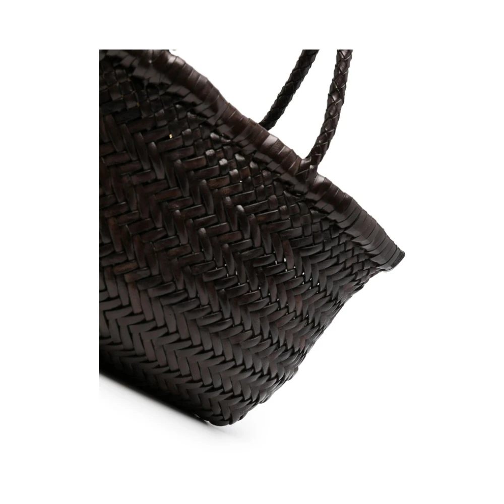 Dragon Diffusion Bruin leren mandenweefsel tote Brown Dames