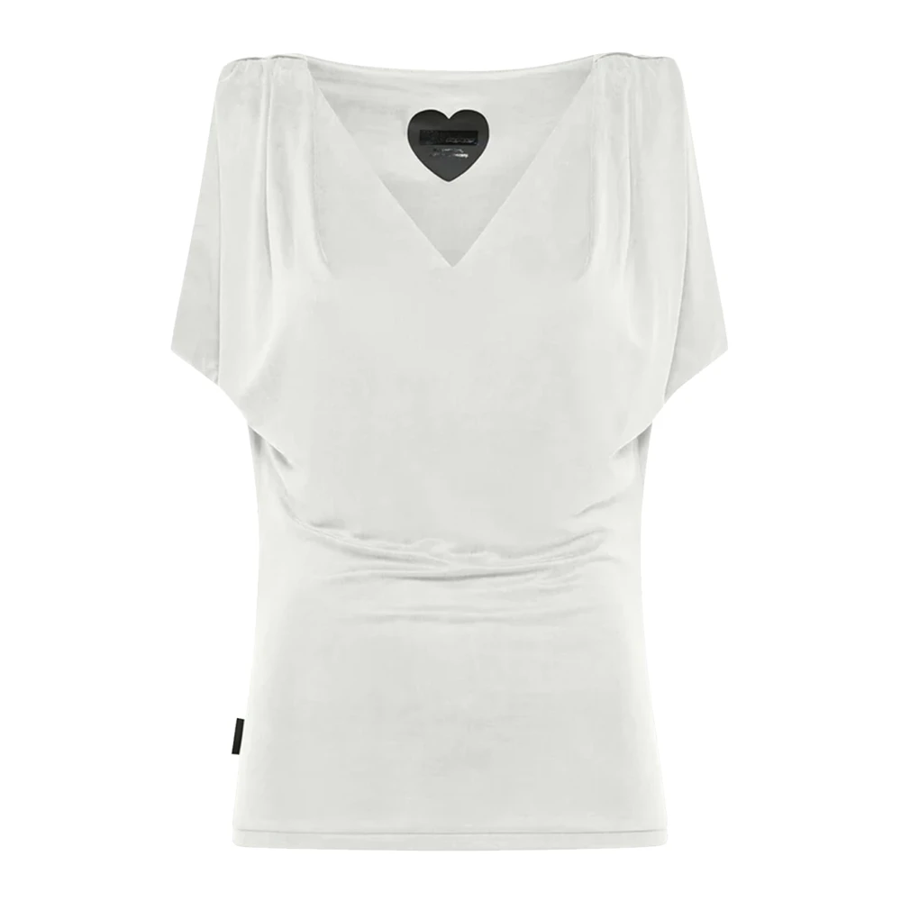 RRD MM V-Hals T-Shirt White Dames