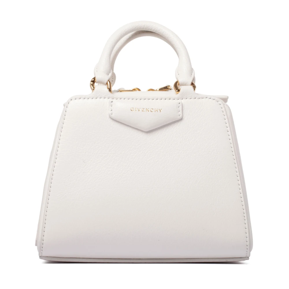 Givenchy Antigona Cube Nano Tas White Dames