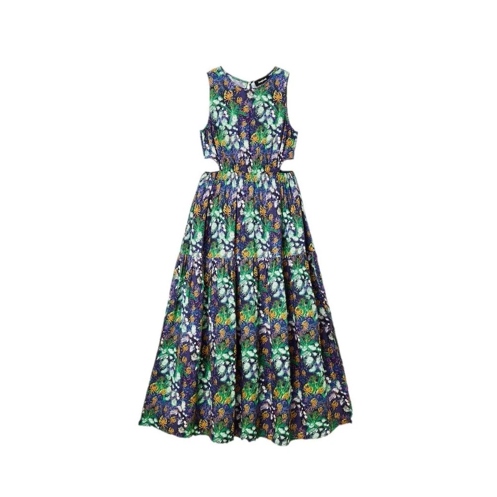 Desigual Femme Bleu - Dresses > Day Dresses > Maxi Dresses