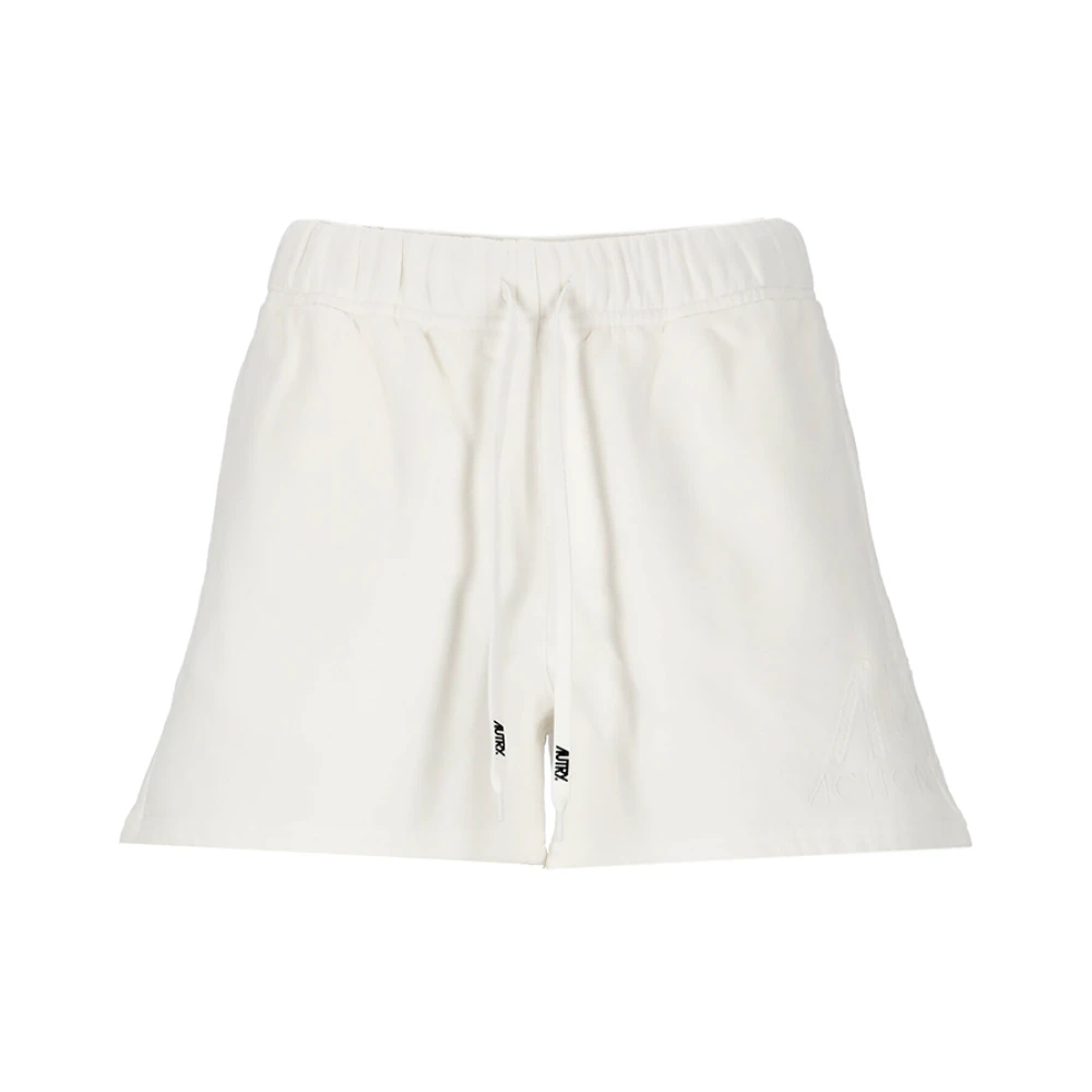 Autry Witte katoenen shorts voor vrouwen White Dames