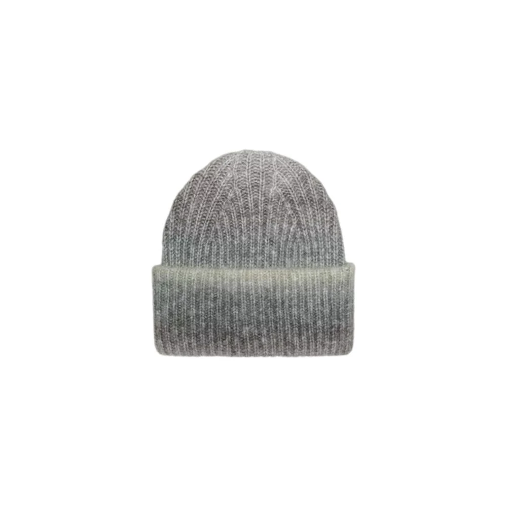 Only Grijze Acryl Damesmuts Herfst Winter Collectie Gray Dames