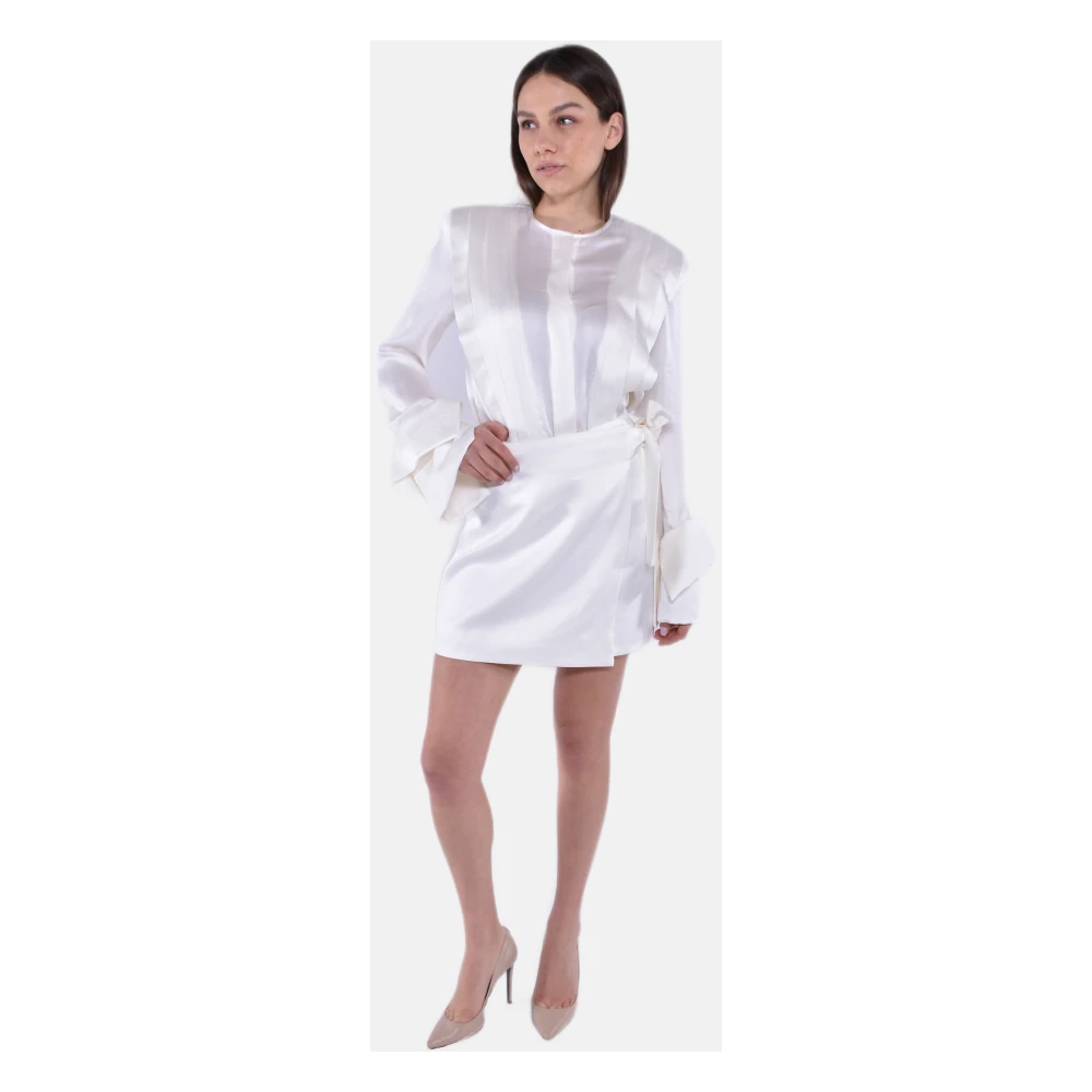 MVP wardrobe Wrap Style Ava Rok Wit White Dames