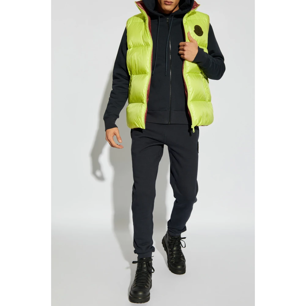 Moncler Donsvest Yellow Heren