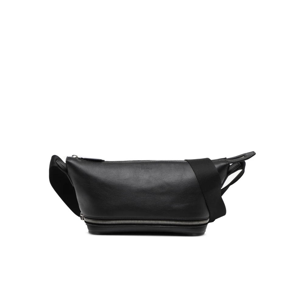 Fendi Vintage Women's Black Pre-Owned Crossbody Bag