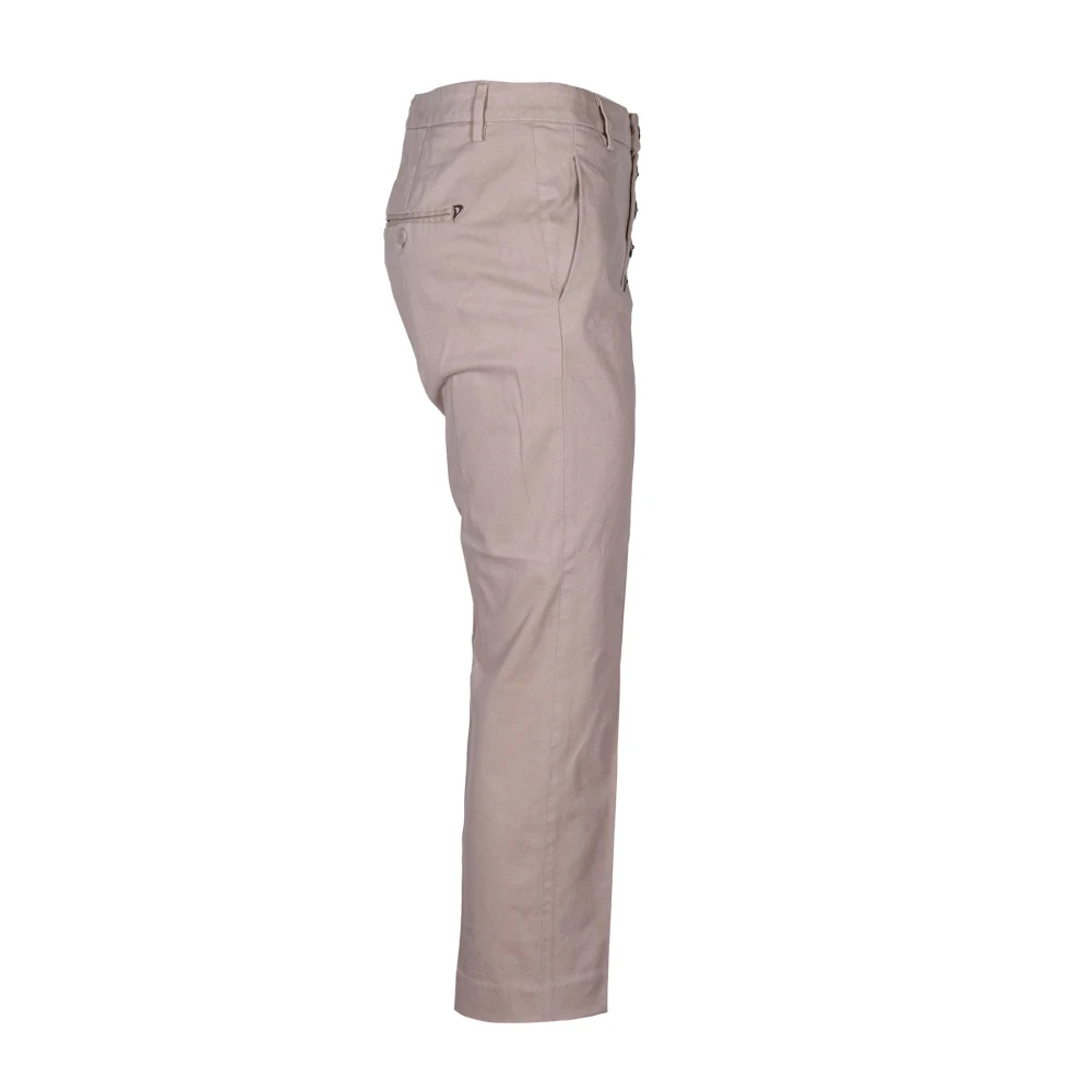 Dondup Chino Broek met Juweelknoop voor Dames Pink Dames