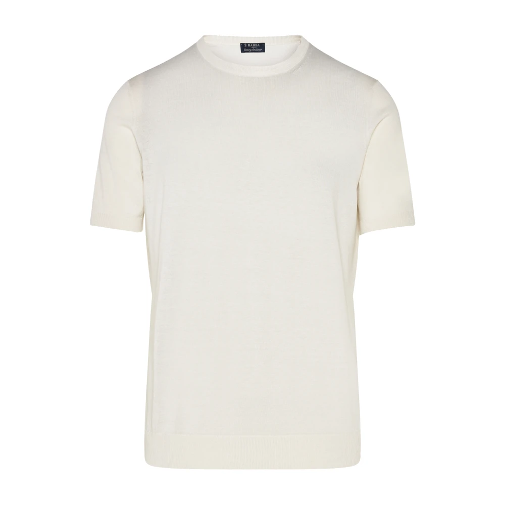 Barba - Tops > T-Shirts - White - Barba - Modalova