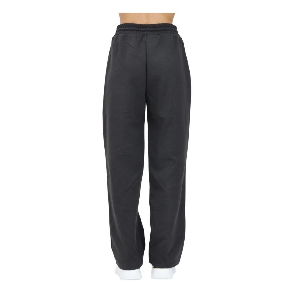 Puma Klassieke zwarte sportieve broek Black Dames